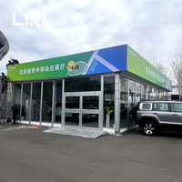 Nuevo diseño inflable techo cubo Car Show publicidad tienda de Liri tienda para la venta