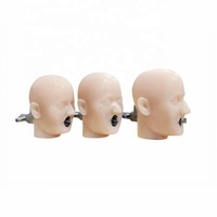 Maniquí de cabeza para pruebas de respiradores ANSI EN149, modelo de resistencia respiratoria para mascarillas, medición de espacio muerto