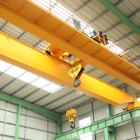 Pont roulant à commande PLC de type QD Wanlong, capacité 50-100T, portée 19,5M, hauteur 20M, pour utilisation en construction et pour moteurs.