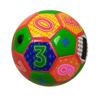Numéros d'hébergement éducatifs impression de motifs mini taille deux ballon de football éducatif EVA
