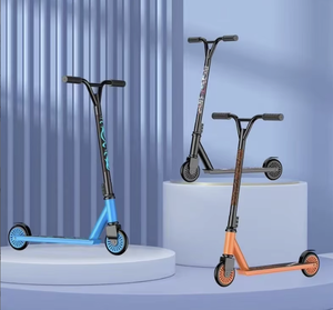 <span class=keywords><strong>Trottinette</strong></span> acrobatique extrême Pro avec cadre en alliage d'aluminium et hauteur réglable pour enfants, adolescents et adultes de niveau intermédiaire et débutant - Product Image 5