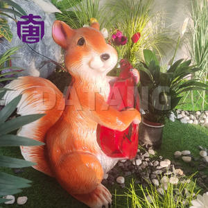 Lampe en forme d'écureuil étanche IP65, idéale pour la décoration des parcs, l'éclairage des festivals et les événements en plein air - Product Image 5