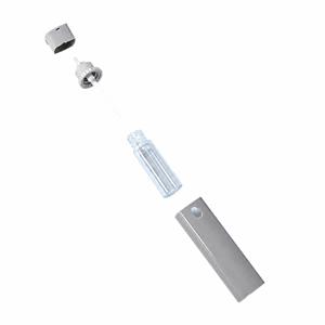 <span class=keywords><strong>Atomizador</strong></span> de Perfume Portátil Recargable de 20ml, Cuadrado, de PE Esmerilado, para Viajes, Cuidado Facial y de Manos, Alcohol, Cosméticos, Venta al Por Mayor - Product Image 3