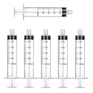 Seringue médicale jetable dans divers Sizes-1ml 3ml 5ml 10ml de latex de la catégorie médicale pp matériel libre - Product Image 1