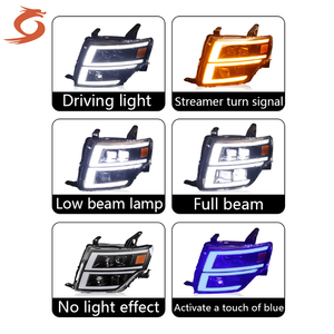 Faros Delanteros de Alta Calidad para Mitsubishi <span class=keywords><strong>Pajero</strong></span> V93 Modificado V97V87 06-21 con Luz de Circulación Diurna - Product Image 5