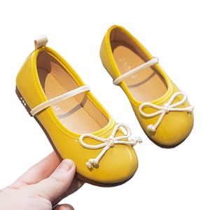 Chaussures décontractées multicolores pour enfants avec nœud, chaussures d'école pour filles avec bande élastique, idéales pour l'été - Product Image 1