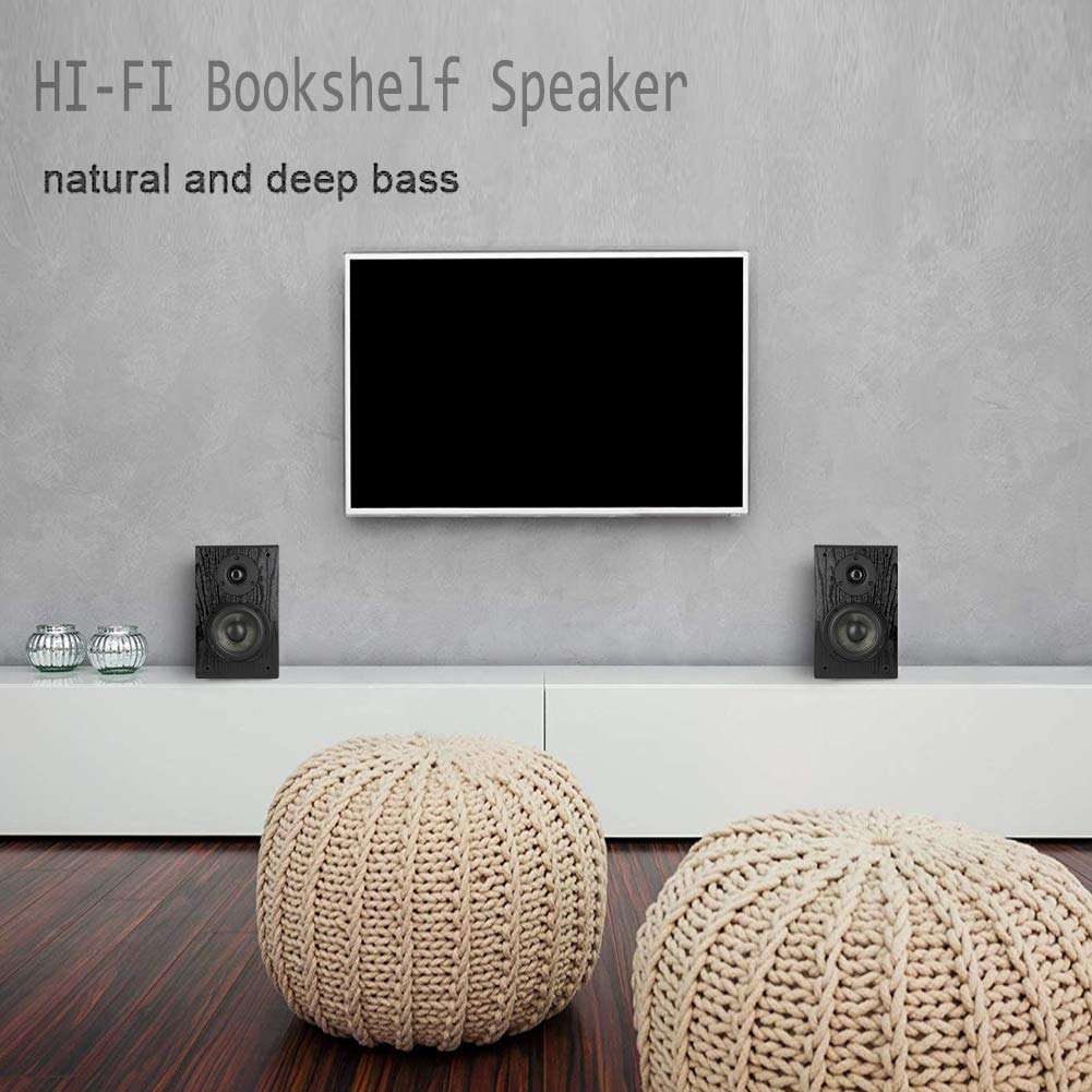 Diffusori Passivi LONPOO LP-42 - Coppia Altoparlanti 75W, Woofer 4" Carbonio, Tweeter 1" - Foto 12