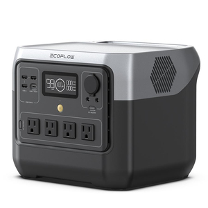 <span class=keywords><strong>ECOFLOW</strong></span> River 2 Pro, Station d'alimentation portable 768 Wh Batterie Lifepo4, Charge rapide 70 min, Panneaux solaires 4x800W Type C MPPT EFR620 - Product Image 1