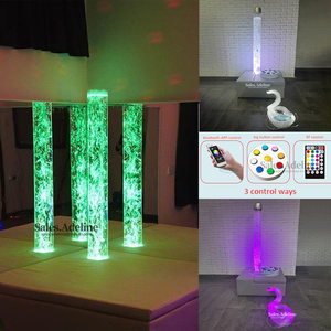 Kit de salle sensorielle Plate-forme de tube à bulles d'angle sensoriel Plate-forme de tube à bulles interactive carrée et faisceau de fibres - Product Image 5