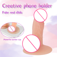 Mini-Dildo, kleiner Analplug, starker Saugnapf, 100 % wasserdicht, Vaginal-Anal-Stimulation, Masturbator für Männer/Frauen, lustig