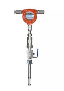 Medidor de Flujo de Gas Térmico Digital Industrial de Acero Inoxidable, Medidor de Flujo de Gas Natural de Inserción para Monitoreo de Tuberías - Product Image 5
