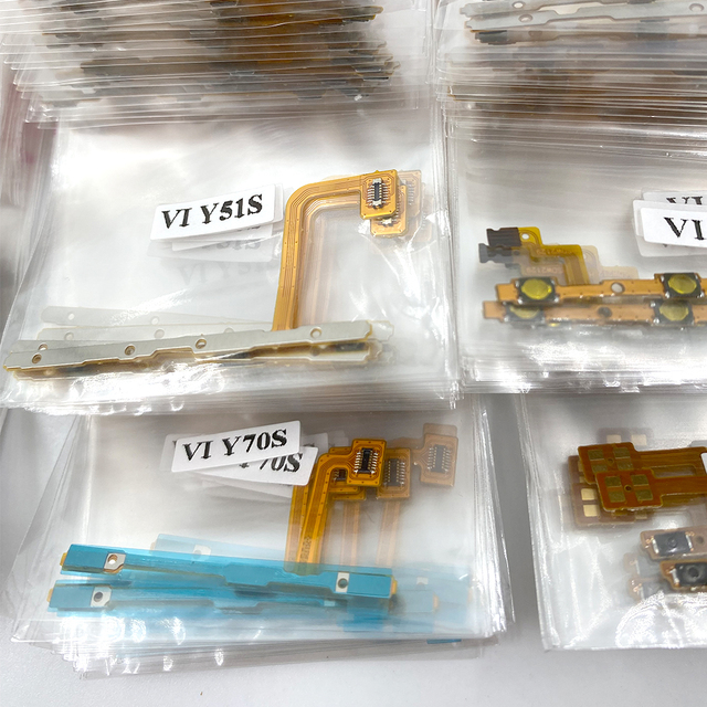 Flex Power +volume All Models Phone Power Button Volume Switch Flex for vivo Volume Button Flex Replacement