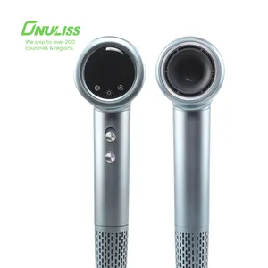 High Speed Hair Dryer Brushes Wall Mounted Hair Dryer Professional Salon For Home And Travel, Magnetic Nozzle