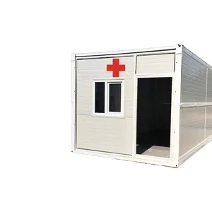 Factory Wholesale Prefabricated Movable Isolation Health Care Container Clinic Design House