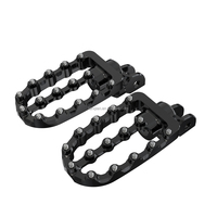 Accesorios de motocicleta KLR650, palanca de freno de pie trasero, pedal de extensión para Kawasaki KLX650 KLX650R KLR KLX 650 650R