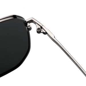 Lunettes de soleil carrées tendance Grey Jack, verres TAC UV400, modèle unisexe à monture complète 2310 - Product Image 4