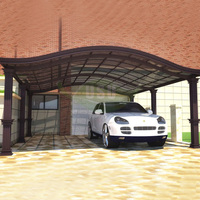 Double carport garage M, taille 6m x 5.5m, prix d'usine