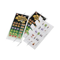 Billets de loterie à gratter, cartes en papier, billets de jeu en gros, cartes en papier offset, cartes de visite personnalisées