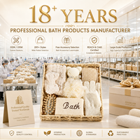 Stock disponible, vente chaude : Magnifiques produits de spa promotionnels et nouveau coffret de bain personnalisé avec logo, coffret cadeau spa promotionnel de luxe