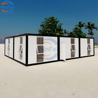 Maison préfabriquée en conteneur WinFair Custom Vila Luxueux 3 chambres 2 salles de bain pour un budget bas / économique / écologique / durable
