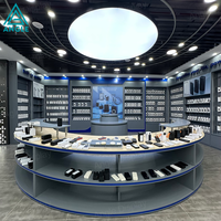 Nouvelles vitrines de présentation pour magasins de téléphonie mobile, aménagement intérieur de boutique pour accessoires de téléphonie mobile, services de conception professionnels fournis