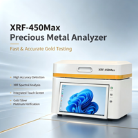 Analizador de Metales Preciosos XRF-450Max Digital de Alta Precisión, Espectrómetro para Pruebas de Pureza de Oro, Plata y Platino en Quilates