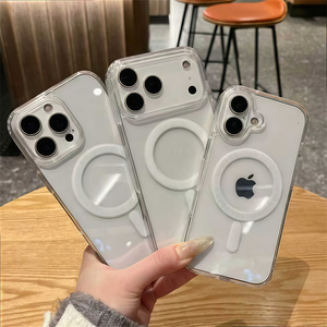 Livraison Gratuite Chine Prix Bas Achat en Gros Coques de Téléphone Transparentes Vente en Gros pour iPhone 17 16 15 14 13 12 11 Pro Max - Product Image 1