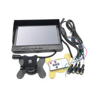 Moniteur de voiture, de bus et de camion TFT LCD de 9 pouces, pare-soleil pour moniteur de voiture, moniteur de recul HD pour voiture