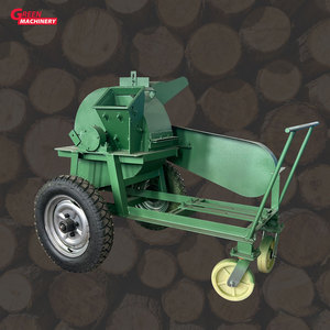 Roues de moteur diesel à essence Bûche ronde de bois d'œuvre <span class=keywords><strong>Broyeur</strong></span> de bois rond <span class=keywords><strong>Broyeur</strong></span> utilisé pour les jardins et les vergers - Product Image 1