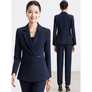 Women Professional Suit Long Sleeve Polyester Comfortable Workwear Fall 2025 - Product Image 3