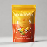 Bolsa Doypack Personalizada de Plástico PET con Cierre Hermético, de Alta Barrera, Grado Alimenticio, con Muesca de Apertura, para Miel y Frutos Secos Tostados
