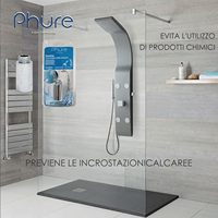 OEM Private Label Phure NeoKal Umweltfreundliches Anti-Kalk Badezimmer-Gerät Universeller 1/2 Zoll Dusch-Wasserfilter Made in Italy