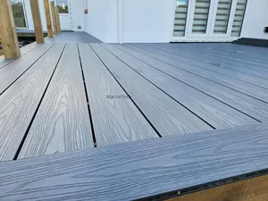 New Technology WPC 3D Embossed Composite Decking