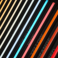 Bande lumineuse LED personnalisée en alliage d'aluminium, profilé encastré, diffuseur blanc, surface anodisée CRI 80, en stock européen