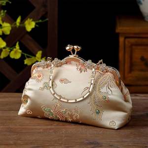 Tas Tangan Wanita Bordir Mutiara <span class=keywords><strong>Prom</strong></span> 2025, Tas Malam Mewah untuk Pernikahan, Gaya Cina, Tas Clutch Berkilau - Product Image 3