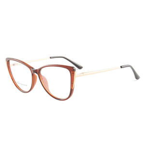 Gafas FALAIER TR90 con Montura de Ojo de Gato, Protección Anti Luz Azul para Mujer, Montura Completa, Lentes AC - Product Image 2