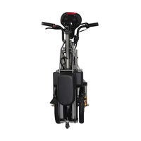 Tricycle électrique pliable parent-enfant, double batterie, traînable, ultra-léger, scooter de mobilité unisexe pour adultes pour les trajets quotidiens