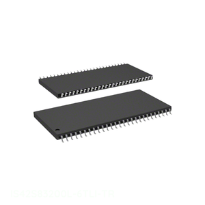 54 TSOP (0.400" 10.16mm Width) IS42S83200L-6TLI-TR Memory Components Electronic Manufacturer Channel - Product Image 1