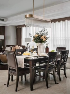 Ensemble table et chaises <span class=keywords><strong>de</strong></span> salle à manger circulaire en chêne massif <span class=keywords><strong>de</strong></span> style médiéval avec fonction rotative, 4 places, couleur bois <span class=keywords><strong>brut</strong></span>, finition vieillie, personnalisable - Product Image 5