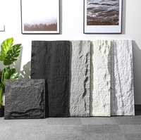 Steinverblender PU-Steinwandpaneel Künstlicher Granit-Verblender Polyurethan-Material für Hotelanwendungen Große Steinplatten