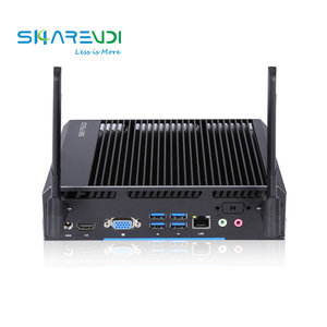 Sharevdi PC <span class=keywords><strong>DDR3</strong></span> Core i3 i5 i7 Celeron j4125 PC VGA HD-MI hỗ trợ 4K hiển thị kép win11 Linux không quạt PC mini công nghiệp - Product Image 4