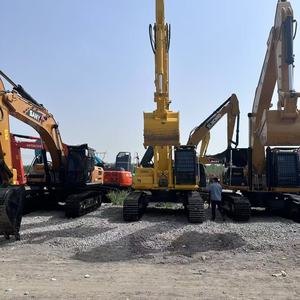 Used Komatsu PC350LC extended <b>track</b> excavator, a 35 ton heavy-duty hydraulic excavation equipment originally from Japan - Product Image 2