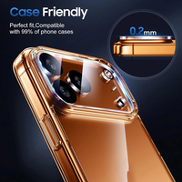 Verre trempé HD caméra Len couverture téléphone 9H anti-rayures téléphone caméra Film protecteur pour IPhone 17 Air 16 15 14 13 12 11 Pro Max