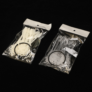 Faux ongles blancs à couverture complète pour présentation, doigts d'entraînement transparents pour la pratique du vernis gel - Product Image 4