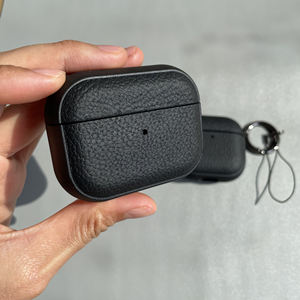 Tendance luxe <span class=keywords><strong>Original</strong></span> pour <span class=keywords><strong>Airpods</strong></span> étuis de charge en cuir PU housse <span class=keywords><strong>1</strong></span>/2 Pro 2 3 noir pour <span class=keywords><strong>Airpods</strong></span> 4 étui pour garçons - Product Image 1