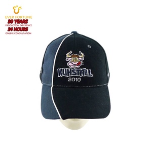 Gorra de béisbol de toro bordada a la moda, gorra de 7 paneles con logotipo bordado personalizado, gorra de camionero con hebilla de Metal ajustable de China - Product Image 5