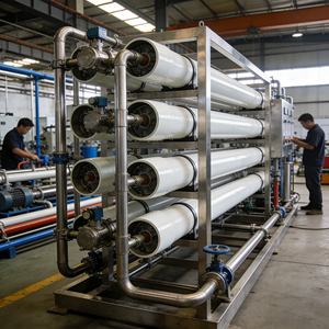 Sistema de Ósmosis Inversa (RO) de 2 Etapas Ultra-Puro Personalizado para la Industria Química, Tratamiento de Agua y Maquinaria para Plantas de Filtración - Product Image 1