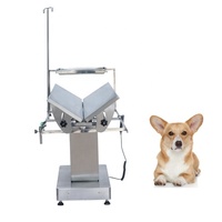Table d'opération vétérinaire Levage électrique Examen vétérinaire pour animaux de compagnie Type chirurgical V OP Table de chirurgie