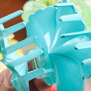 Pinza para el Cabello con Flor en Degradado Dulce para Vacaciones de Verano en la Playa, Pasador de Flor, Accesorios de Belleza para Mujer - Product Image 4