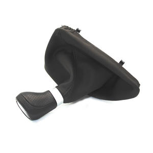 Pommeau de levier de vitesse manuel en cuir ergonomique noir pour BMW E87, pièce intérieure de voiture - Product Image 1